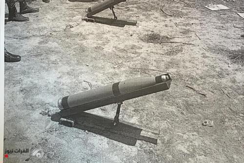 بالصور.. العثور على صاروخي كاتيوشا معدين للإطلاق في حي الجهاد
