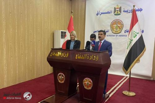 وزيرة الدفاع الدنماركية من بغداد: نسعى لتعزيز التعاون المشترك مع العراق