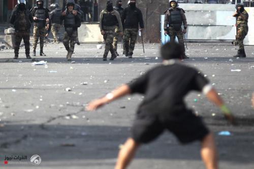 المفوضية: متظاهرون استخدموا القوة ضد القوات الامنية واصابة منتسبين