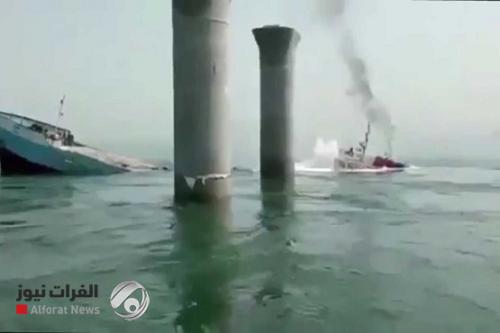 إيران تكشف سبب غرق باخرتها وهذا ما طلبته من العراق