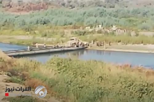 بالفيديو.. نصب جسر عائم وعبور القوات الأمنية لتطهير جزيرة كنعوص
