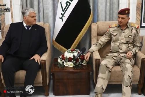 مسؤول الماني للغانمي: حريصون على أدامة التنسيق لدعم الجيش العراقي