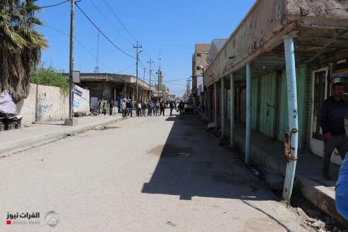 فرض حظر التجوال بالقوة في الشامية بعد تسجيل اصابات بكورونا