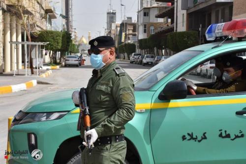 شرطة كربلاء: الحظر مستمر ولا صحة لرفع سيطرات