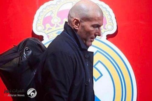 ريال مدريد يعلن رحيل زيدان رسمياً
