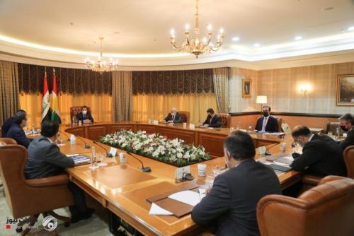 بارزاني ووفد الاقليم المفاوض: لن نساوم بأي شكل على المستحقات المالية لشعب كردستان
