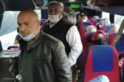 عودة 57 عراقيا من تركيا إلى أرض الوطن