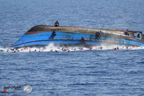 غرق مركبا يضم 20 مهاجرا قرب سواحل ليبيا