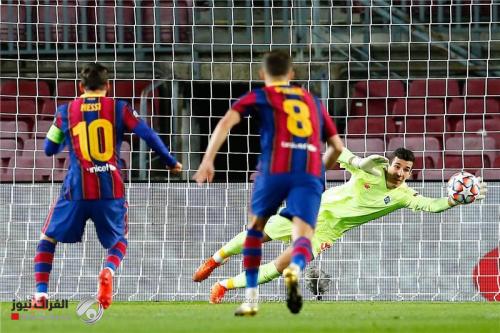 برشلونة يتخطى عقبة دينامو كييف بصعوبة في دوري الأبطال