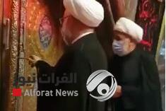 بالفيديو...افتتاح باب مرقد السيدة الزينب {ع} من قبل وكيل المرجعية في الشام