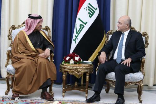 صالح يؤكد لوزير خارجية قطر ان العراق لن يكون منطلقاً لأي اعتداء على أي اية دولة