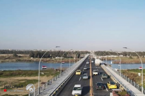 بالصور..  افتتاح الجسر الثالث في الموصل بايادي عراقية