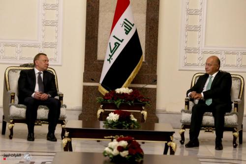 صالح لمسؤول روسي: المنطقة بحاجة لتخفيف توتراتها والانفتاح العراقي يهدف لتكريس استقرارها