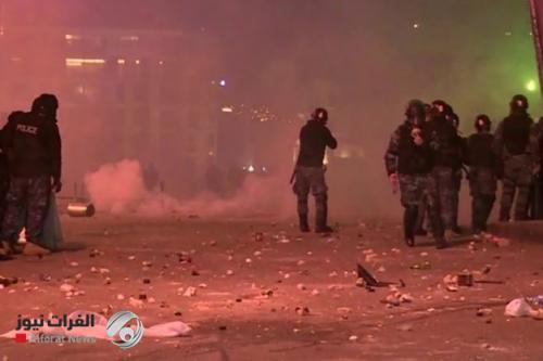 بالفيديو.. تجدد أعمال العنف في لبنان والأمن يحذر المتظاهرين