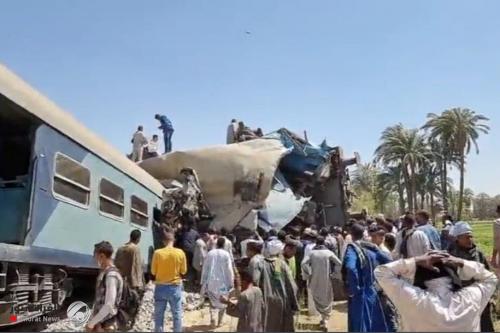النقل المصرية تكشف سبب كارثة قطاري سوهاج.. وتحقيق عاجل