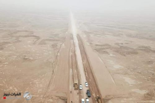 بالصور.. إنطلاق اعمال مشروع طريق الحج البري في النجف بطول 239 كم