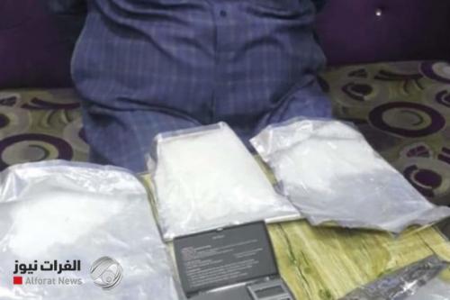 القبض على تاجر مخدرات في بغداد