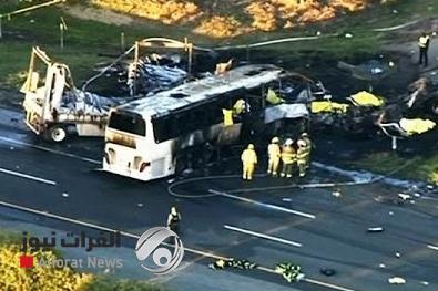 مصرع 12 شخصاً بحادث سير في جنوب كاليفورنيا