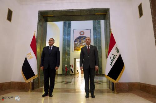 الكاظمي يلتقي نظيره المصري في بغداد