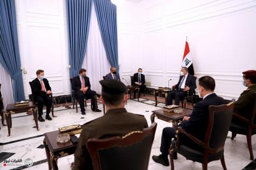 الكاظمي: العراق حريص على بناء علاقات استراتيجية مع بريطانيا ودعمه في اجراء انتخابات حرة