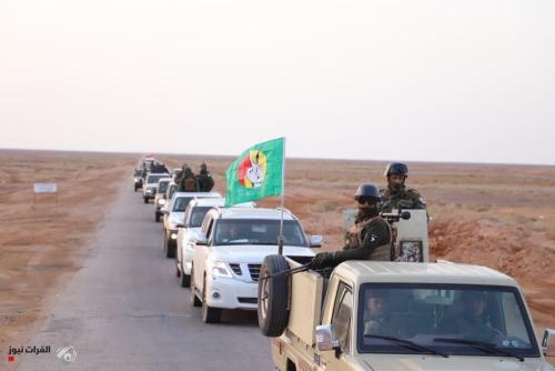 بالصور.. فرقة العباس تطلق عملية امنية بحثآ عن فلول داعش في المناطق الصحراوية