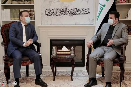 الأعرجي للسفير اللبناني: العراق مستعد للتعاون مع أشقائه لتخفيف توترات المنطقة