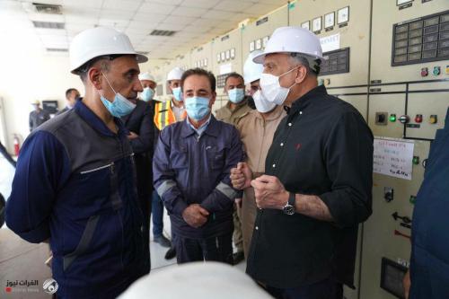 الكاظمي يزور محطة غازية في بغداد ويصدر توجيهات جديدة بشأن الكهرباء