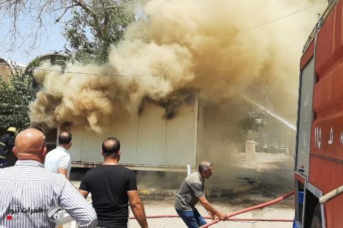 اندلاع حريق في مستشفى بعقوبة التعليمي في ديالى