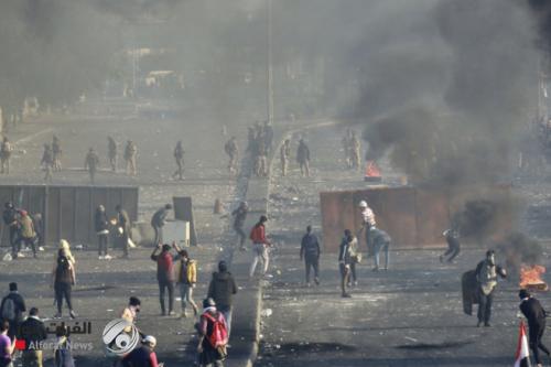 استشهاد وإصابة 27 متظاهراً في بغداد