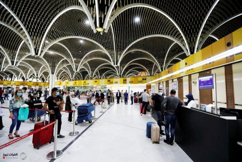 سلطة الطيران تكشف عدد المسافرين الذين تنقلوا عبر المطارات العراقية خلال 2020