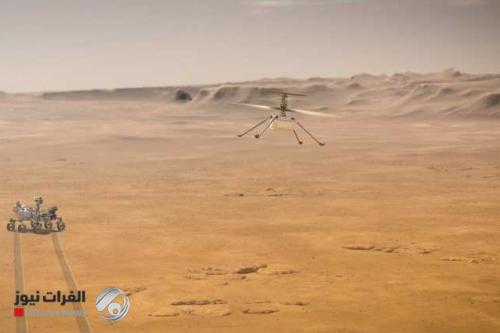 لأول مرة بالصوت والصورة.. فيديو لتحليق مروحية المريخ