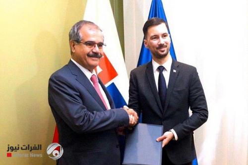 سفير عراقي جديد في سلوفاكيا يقدم اوراق اعتماده