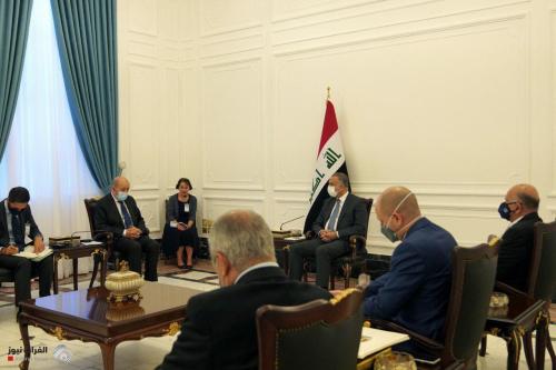 الكاظمي: العراق مستعد اليوم للتعاون الدولي.. ويوجه دعوة للرئيس الفرنسي