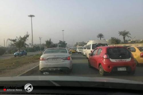 اختناقات مرورية تشهدها بغداد مع انطلاقة العام الدراسي الجديد ‏