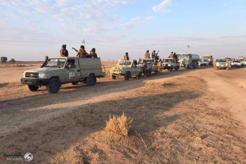 إنطلاق اليوم الثاني من عمليات الحشد والجيش لملاحقة داعش في صلاح الدين
