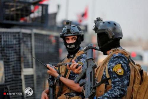 القبض على ثلاثة متهمين والعثور على قنبلة مدفع خلال عملية امنية في صلاح الدين