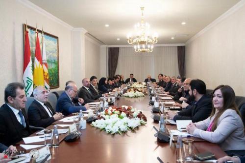 بيان اجتماع قيادات اقليم كردستان حول تشكيل حكومة علاوي