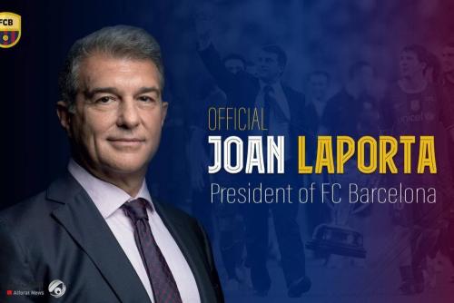 رسمياً.. خوان لابورتا رئيساً لنادي برشلونة