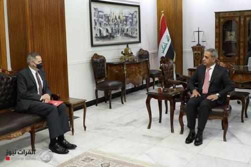 زيدان والسفير الامريكي في العراق يبحثان التعاون القضائي بين البلدين