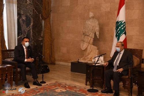 وزير الصحة يسلم عون رسالة من الكاظمي ويعلن عن توجه عراقي لدعم لبنان
