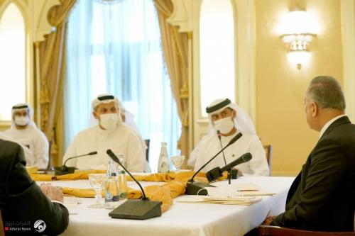 الكاظمي لرجال اعمال اماراتيين: أبواب العراق مفتوحة لكم ومهتمون بالطاقة النظيفة