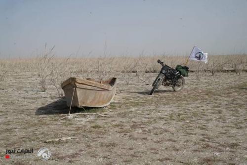 العثور على قوارب يستخدمها الدواعش للتنقل في بحيرة حمرين