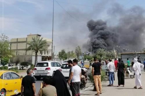 انفجار في سوق شعبي بمدينة الصدر