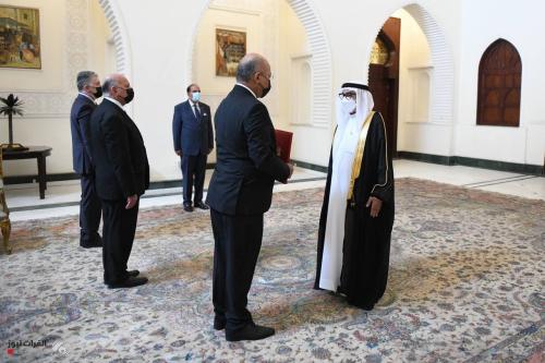 صالح للسفير الاماراتي الجديد: أهمية العمل المشترك لتخفيف توترات المنطقة