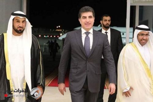 رئيس الاقليم يزور الإمارات