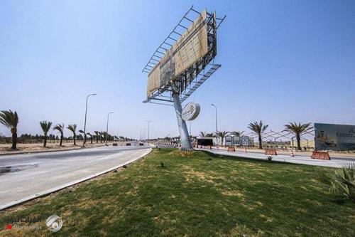 إنشاء حدائق فريدة في مطار كربلاء
