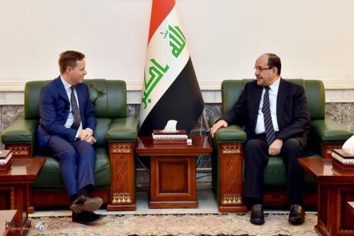 المالكي للسفير البريطاني: لا يمكن تساهل العراق لأي ممارسة تنتهك سيادته