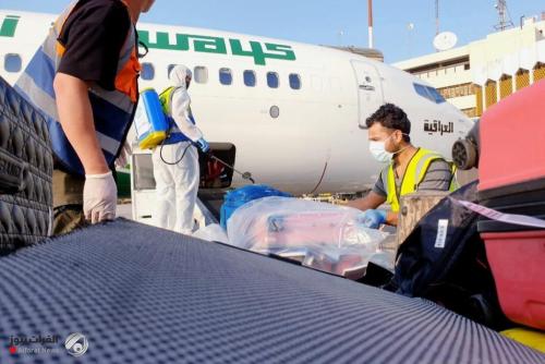 وصول 158 عراقياً قادماً من موسكو الى بغداد