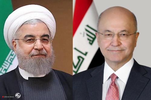 روحاني يدعو صالح لزيارة طهران ويبحثان التنسيق ضد كورونا