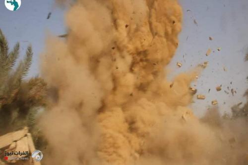 مقتل انتحاري والعثور على 10 أوكار لداعش وحرق وادي في كركوك